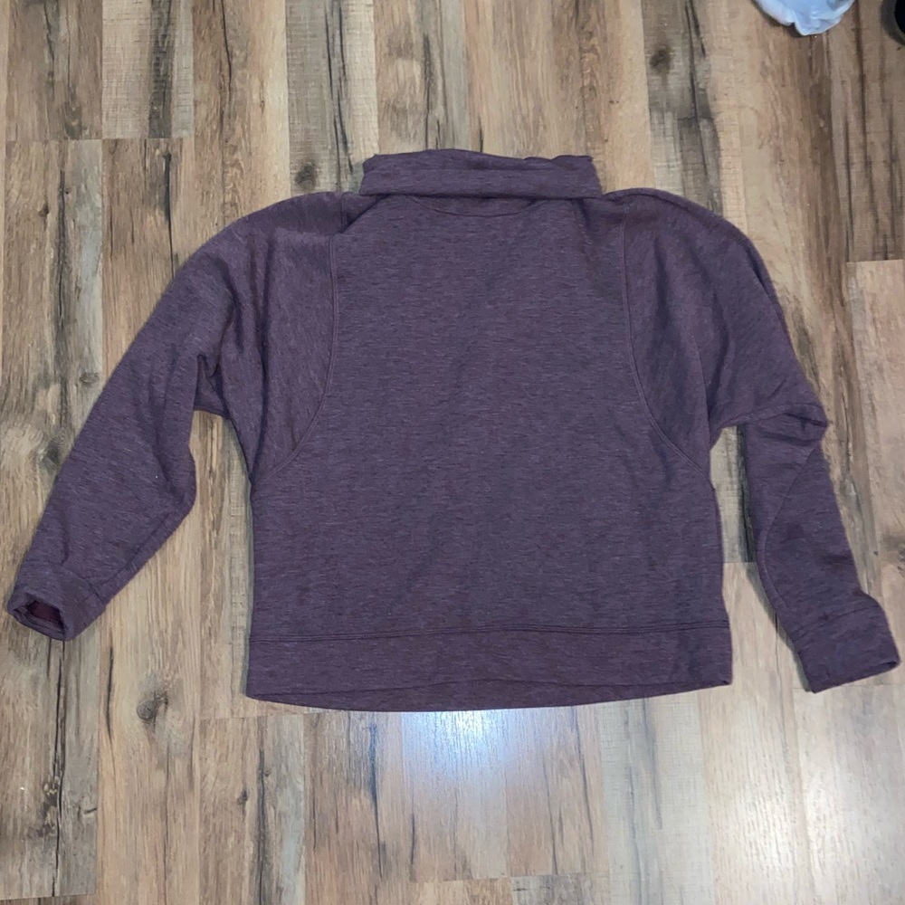 Turtleneck Long Sleeve Athletic Shirt